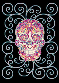 Dywan nowoczesny do salonu OTO Czarny FUNKY