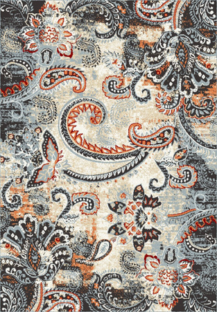 Dywan nowoczesny do salonu Agnella BIRCZAL Miedziany GIZEL