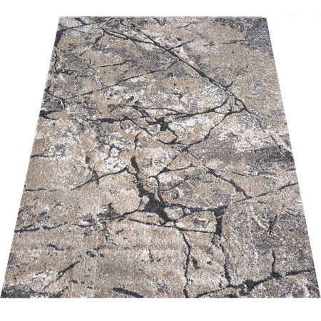 Dywan nowoczesny do salonu KRESKOWO 25 Brązowy PANAMERO