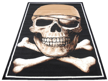 Dywan nowoczesny do salonu CZACHA Czerń NAIROBI