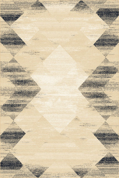 Dywan wełniany do salonu ABATUS Ciemny beż ISFAHAN