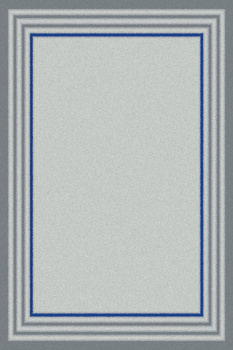 Dywan nowoczesny do salonu FRAMA Niebieski METEO