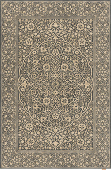 Dywan wełniany do salonu Agnella LUMINA 1.0/8 Grafitowy REGIUS