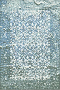 Dywan nowoczesny do salonu Agnella FD LEYN Błękit Zielono Niebieski SENSI