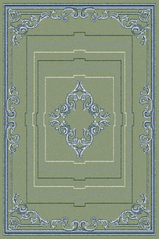 Dywan klasyczny do salonu RAFI Jasny Zielony ROCK