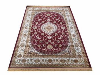 Dywan do salonu klasyczny Oxford Shenny 01 Czerwony