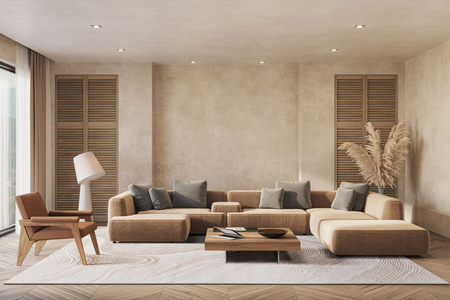 Dywan nowoczesny do salonu Agnella FD BRANCO Perła Kremowo Beżowy SENSI