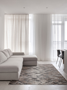 Dywan nowoczesny do salonu Agnella CAMINO Popiel SOFT