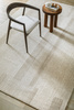 Dywan wełniany do salonu Agnella BRUSH LINES Beżowy HOUSE LOVES
