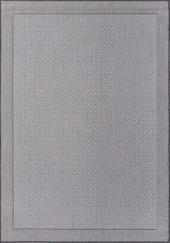 Dywan mata nowoczesny balkon, taras, patio CHEVRON Jasno Szary MIOVANI