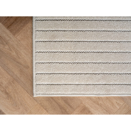 Dywan nowoczesny do salonu, patio, werandę, balkon, taras LIWO Kremowy 3D NOVA