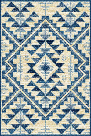 Dywan nowoczesny do salonu FD Agnella CENTAURI Błękit Niebieski STANDARD