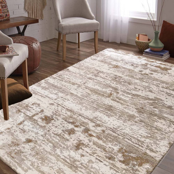 Dywan nowoczesny do salonu SALO Beżowo-Brązowy PRL 09B-HK MILAS