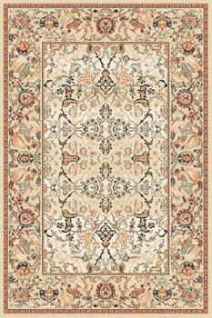 Dywan wełniany do salonu Agnella HELA Jasny Beż ISFAHAN