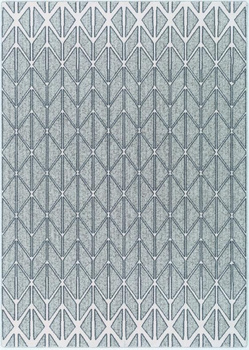 Dywan wełniany do salonu SYNOPA Popielaty SMART