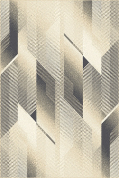 Dywan wełniany do salonu ARTEN Piaskowy MAGIC