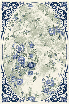 Dywan tradycyjny do salonu FLORAL Krem ROCK