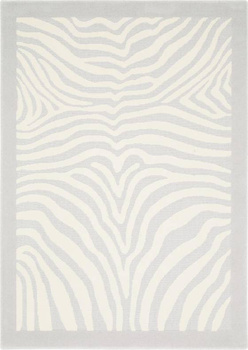 Dywan wełniany do salonu Agnella ZUBI Szary GALAXY