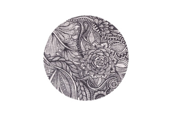 Dywan wełniany do salonu Agnella HEJK Szary Koło AGNUS