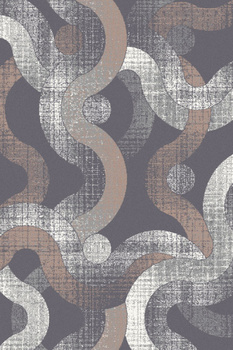 Dywan nowoczesny do salonu Agnella KIARA Granitowy LUSH