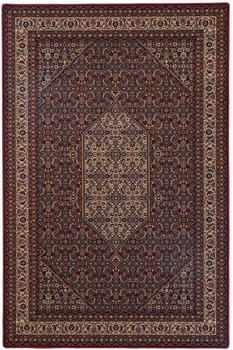 Dywan wełniany do salonu Dywilan WAWELSKI Burgund POLONIA