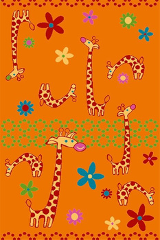 Dywan dziecięcy GIRAFFE Morela FUNKY Żyrafa