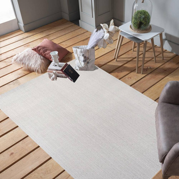 Dywan sznurkowy jednostronny DELICATE Biały 18 PATIO