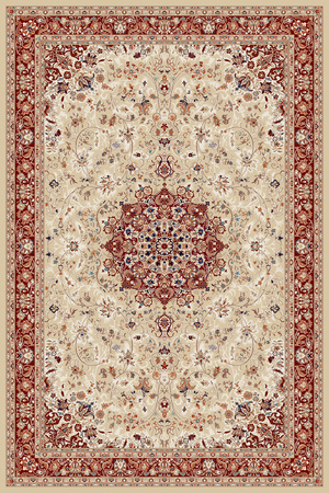 Dywan klasyczny do salonu Dywilan KORDOBA Jasno Beżowy RICH