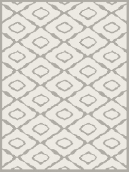 Dywan nowoczesny do salonu, sypialni Poliestrowy Shaggy UME Biały YOKI