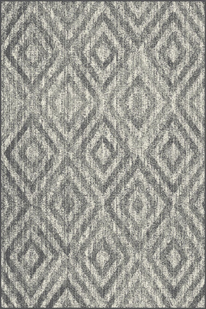 Dywan wełniany do salonu MANDID Popielaty MAGIC