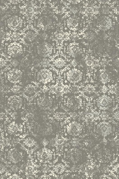 Dywan wełniany do salonu GRIAN Szary NATURAL