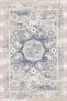 Dywan klasyczny do salonu Dywilan COMO 11 Niebiesko Beżowy ARDENA