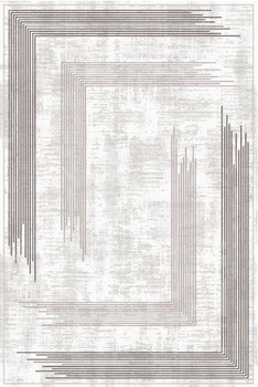 Beżowy nowoczesny do salonu Dywilan POLA 7 Kremowo Brązowy GORDION