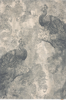 Dywan wełniany do salonu Agnella PAVIO 1.0/8 Szary REGIUS