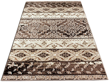 Dywan nowoczesny do salonu AVA 1053 Brązowy SAFRA