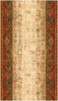 Dywan wełniany na korytarz Dywilan PAMUK Red 2 Chodnik POLONIA