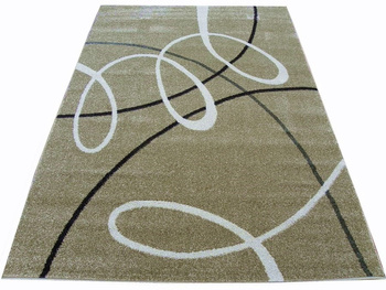 Dywan do salonu WIREK Beżowy I001A ALANJA