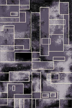 Dywan nowoczesny do salonu SAD Grafit FUNKY