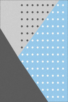 Dywan dziecięcy Agnella SKOSY Błękit CANDY