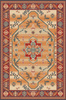 Dywan wełniany do salonu TEREUS Miedziany ISFAHAN