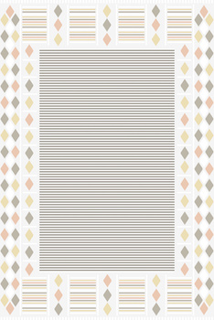 Dywan nowoczesny do salonu Dywilan PASMO 8 Szary BRODWAY