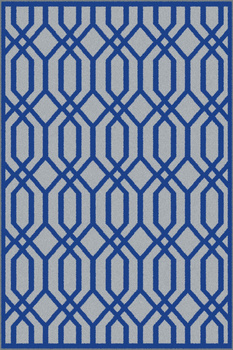 Dywan nowoczesny do salonu RUMOR Niebieski METEO