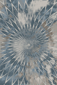 Dywan wełniany do salonu SEINA Flint Szary TEMPO