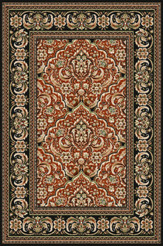 Dywan klasyczny do salonu Agnella GALIO Terakota STANDARD