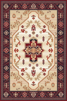 Dywan wełniany do salonu TEREUS Jasny Beż ISFAHAN