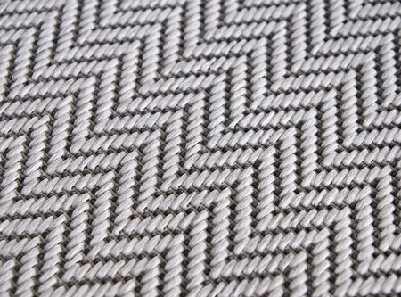 Dywan mata nowoczesny balkon, taras, patio CHEVRON Jasno Szary Koło MIOVANI
