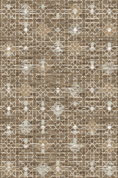 Dywan wełniany do salonu REGIS Brąz PRIMUS