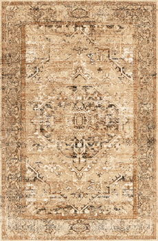 Dywan wełniany do salonu Agnella GRANNY Miedziany HOUSE LOVES