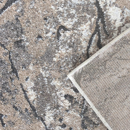 Dywan nowoczesny do salonu KRESKOWO 25 Brązowy PANAMERO