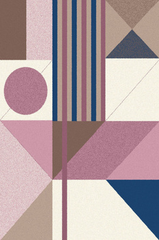 Dywan nowoczesny do salonu SOHO Róż VENUS